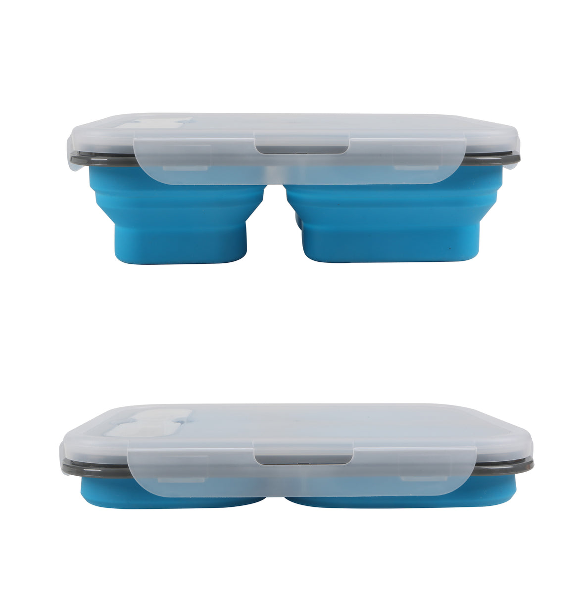 6 Séparateurs Silicone Pour Boîte Repas - Formes Carrée Et Rectangulaire, Colorés, Lavables, Réutilisables