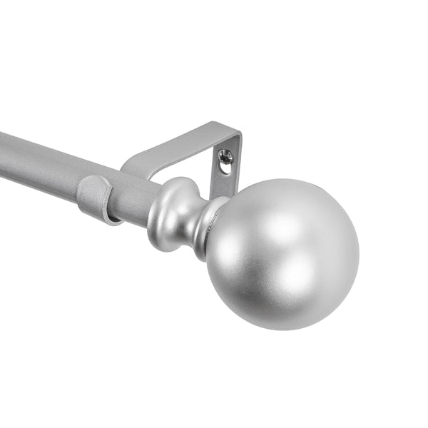Utopia Alley D32XX Wall Mounted 3/4 Inch Curtain Rod - Curtain Rods For Windows 28 to 48 Inch, Adjustable Drapery Rods, Curtain Rods, Bedroom & Living Room Decorative Curtain Rods, Tapestry Poles
