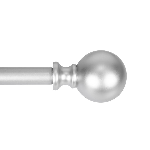 Utopia Alley D32XX Wall Mounted 3/4 Inch Curtain Rod - Curtain Rods For Windows 28 to 48 Inch, Adjustable Drapery Rods, Curtain Rods, Bedroom & Living Room Decorative Curtain Rods, Tapestry Poles