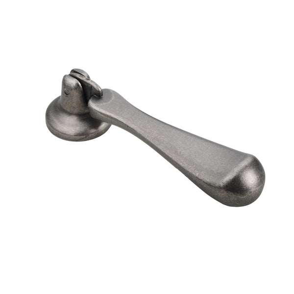 Utopia Alley HW271PLPT011 Danbury Cabinet Ring Pull Knob - Decorative Cabinet Drop Pull Knobs for Cabinets and Drawers - Vintage Cabinet Hardware with Hand Finished Pewter - Metal Drawer Pull Knobs 3.0"