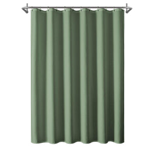 Utopia Alley BL7XX Waffle Weave Shower Curtain for Bathroom, 120 GSM Weighted Polyester Bath Curtain (71" W × 71" H)