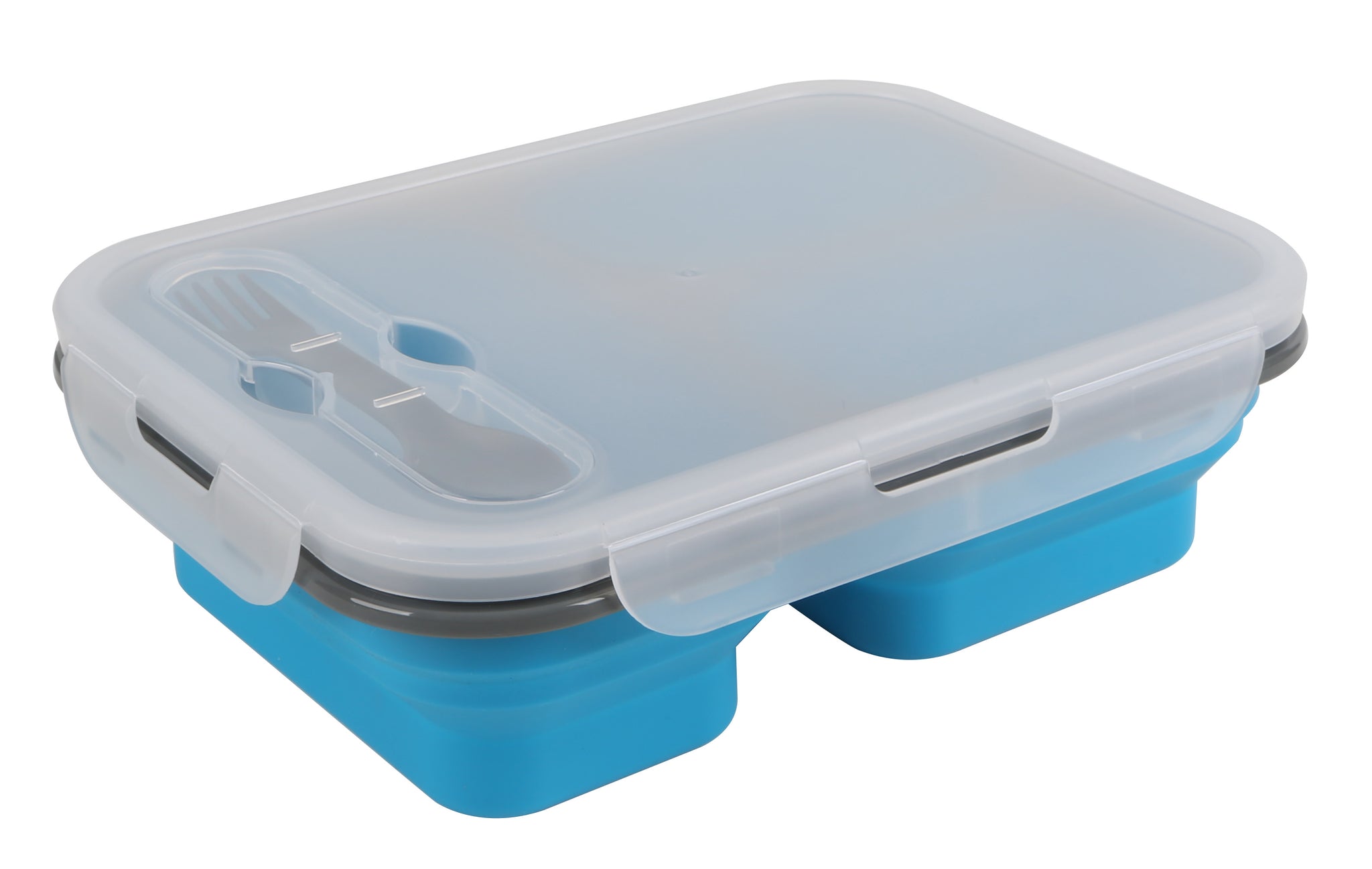 Collapsible Silicone Food Storage Container BENTO Box with lid for