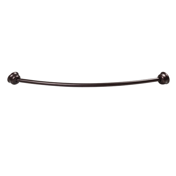 Utopia Alley CR9XX 72" Aluminum Curved Rod, includes Shower Rings and PEVA Liner