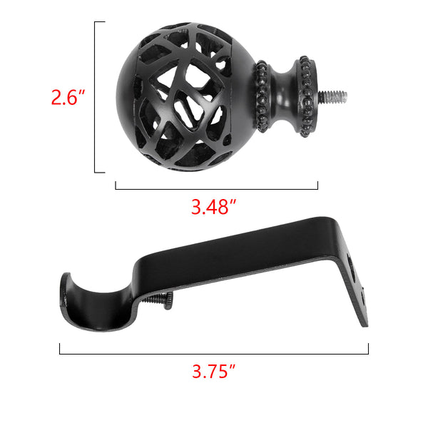 Utopia Alley D12 curtain rod multipack