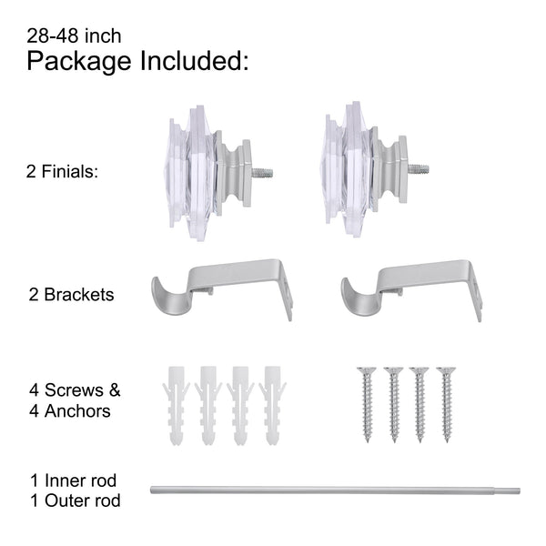 Utopia Alley D13 curtain rod multipack
