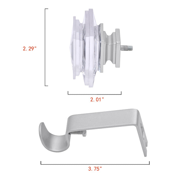 Utopia Alley D13 curtain rod multipack