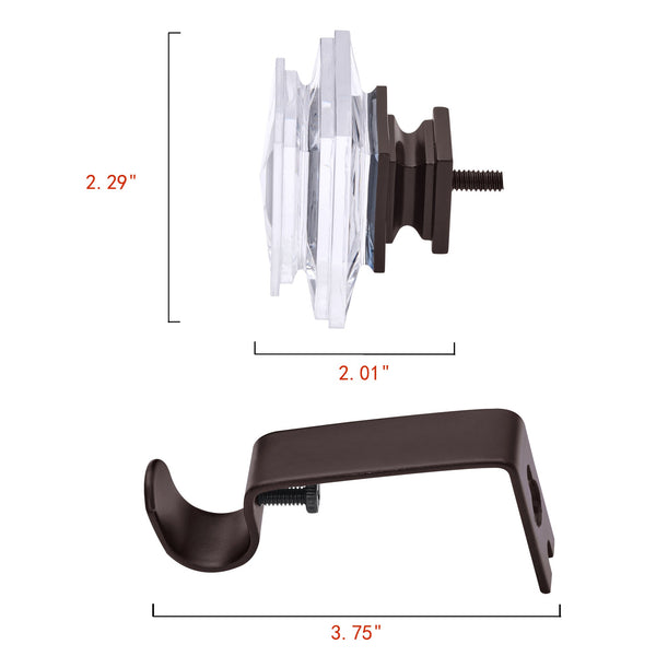 Utopia Alley D13 curtain rod multipack