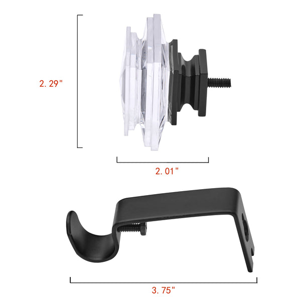 Utopia Alley D13 curtain rod multipack