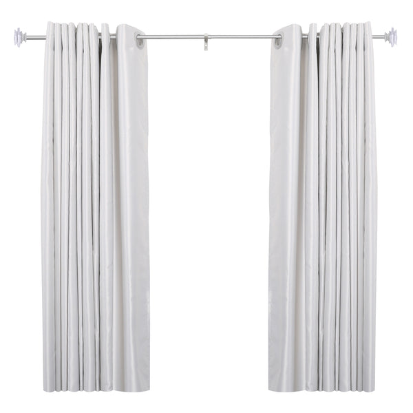 UTOPIA ALLEY D132/4/8XX 3/4 Inch Curtain Rod - Curtain Rods Adjustable Drapery Rods, Bedroom & Living Room Decorative Curtain Rods, Tapestry Poles