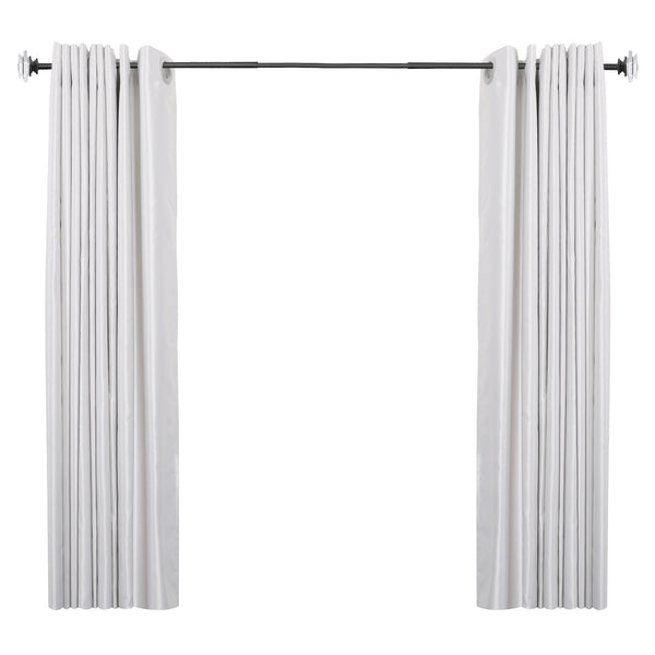 UTOPIA ALLEY D132/4/8XX 3/4 Inch Curtain Rod - Curtain Rods Adjustable Drapery Rods, Bedroom & Living Room Decorative Curtain Rods, Tapestry Poles