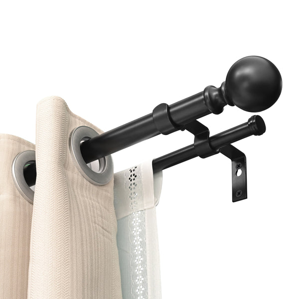 Utopia Alley DD15 double curtain rod multipack