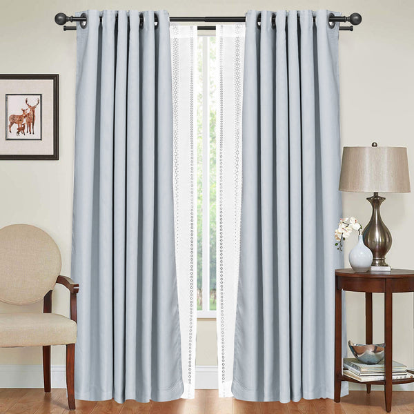 Utopia Alley DD15 double curtain rod multipack