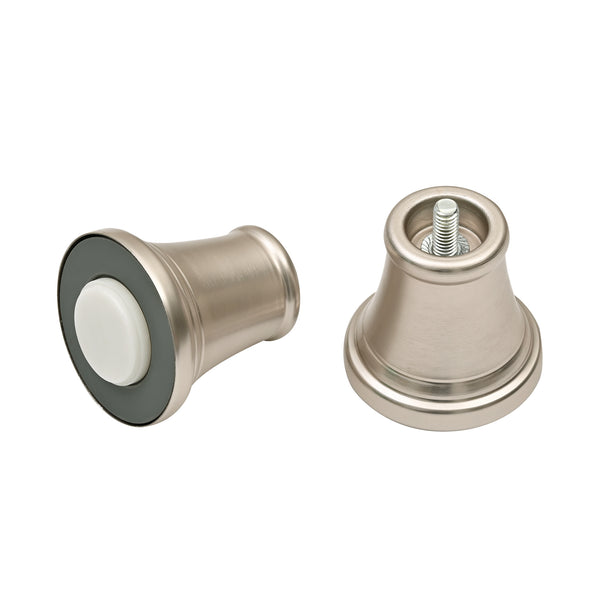 Utopia Alley FH72XX Adjustable 72-Inch Shower Curtain Tension Rod - Rust-Proof Aluminum with Rubber End Cap, No Drill Installation - Extendable, Ideal for Bathroom, Retractable, Wall-to-Wall - Easy to Hang, Included PEVA Shower liner and shower hooks