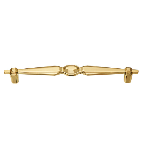 Utopia Alley HW396-399XX Hanover Pull Handle - Decorative Cabinet Drop Pull Handles for Cabinets and Drawers - Vintage Cabinet Hardware with Hand - Metal Drawer Pull Handle, 6.3" Center to Center
