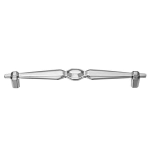 Utopia Alley HW396-399XX Hanover Pull Handle - Decorative Cabinet Drop Pull Handles for Cabinets and Drawers - Vintage Cabinet Hardware with Hand - Metal Drawer Pull Handle, 6.3" Center to Center