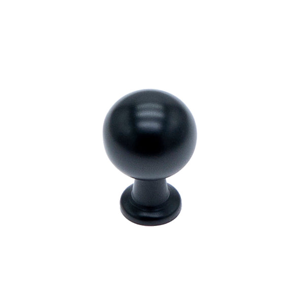 Utopia Alley HW409-412XX Lyon Cabinet Ring Pull Knob - Decorative Cabinet Drop Pull Knobs for Cabinets and Drawers - Vintage Cabinet Hardware with Hand Finished, Polished Gold/Matt Black/Brushed Nickel/Brushed Brass - Metal Drawer Pull Knobs 0.87"