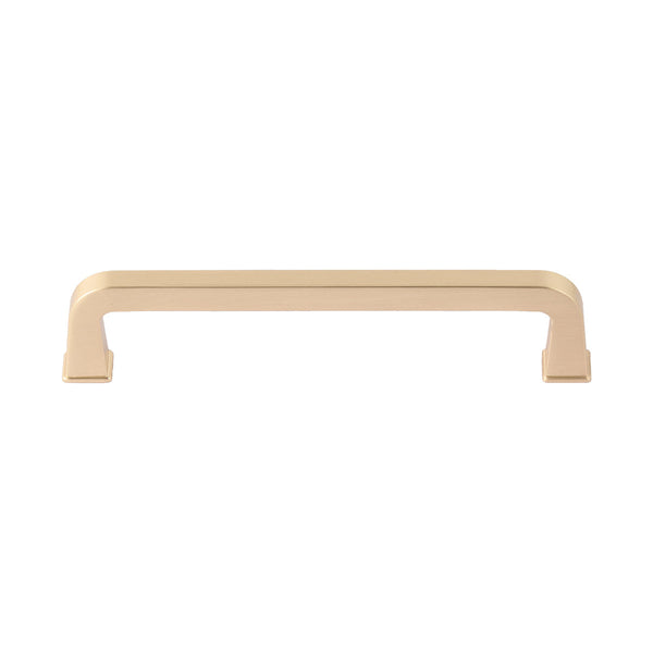 Utopia Alley HW421-424RG Venice Pull Handle - Decorative Cabinet Drop Pull Handles for Cabinets and Drawers - Vintage Cabinet Hardware with Hand Finished Rose Gold - Metal Drawer Pull Handle, knob/3.75"/5"/6.3" center to center