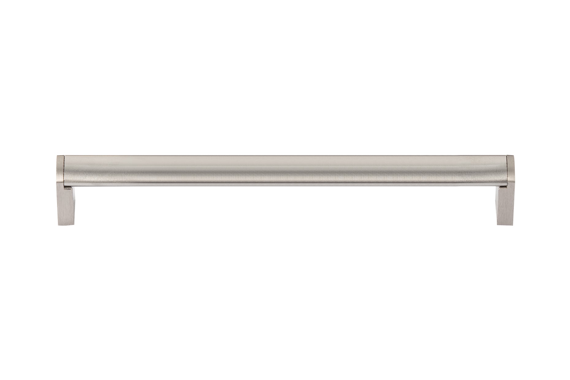 Utopia Alley HW432/3/4BN Bern Pull Handle - Decorative Cabinet Drop Pull Handles for Cabinets and Drawers - Vintage Cabinet Hardware with Hand Finished Brushed Nickel - Metal Drawer Pull Handle, 5.0"/6.3"/7.5" center to center