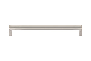 Utopia Alley HW432/3/4BN Bern Pull Handle - Decorative Cabinet Drop Pull Handles for Cabinets and Drawers - Vintage Cabinet Hardware with Hand Finished Brushed Nickel - Metal Drawer Pull Handle, 5.0"/6.3"/7.5" center to center