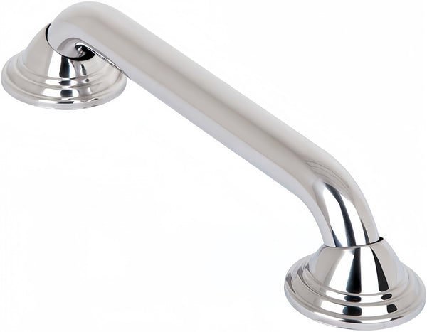 Utopia Alley GBXX Decorative Grab Bar for Shower & Bathroom – 1.25-Inch Stainless Steel Wall-Mounted Safety Handle with Concealed Hardware