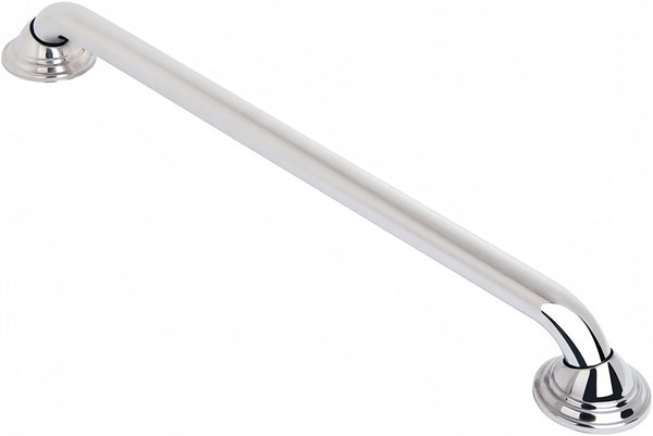 Utopia Alley GBXX Decorative Grab Bar for Shower & Bathroom – 1.25-Inch Stainless Steel Wall-Mounted Safety Handle with Concealed Hardware