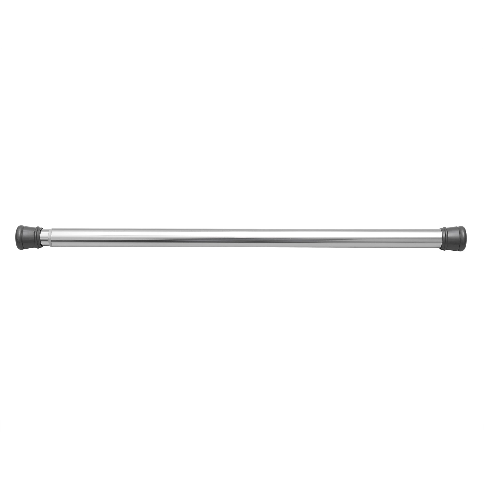 Utopia Alley T42SS 40-Inch Shower Curtain Tension Rod - Rust-Proof Aluminum with PVC End Cap, No Drill Installation - Extendable, Ideal for Bathroom, Retractable, Wall-to-Wall - Easy to Hang, Chrome Finish