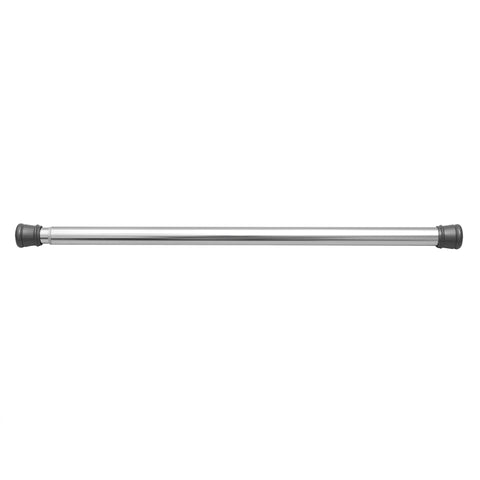 Utopia Alley T42SS 40-Inch Shower Curtain Tension Rod - Rust-Proof Aluminum with PVC End Cap, No Drill Installation - Extendable, Ideal for Bathroom, Retractable, Wall-to-Wall - Easy to Hang, Chrome Finish