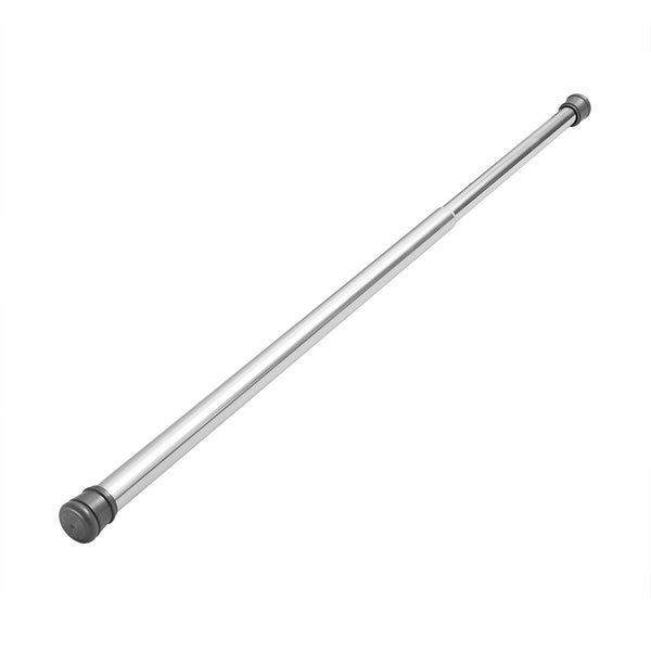 Utopia Alley T42SS 40-Inch Shower Curtain Tension Rod - Rust-Proof Aluminum with PVC End Cap, No Drill Installation - Extendable, Ideal for Bathroom, Retractable, Wall-to-Wall - Easy to Hang, Chrome Finish