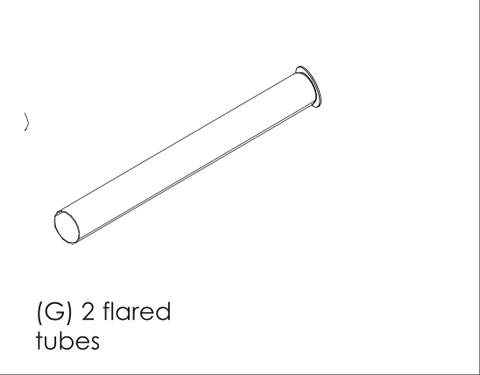 2pcs of G parts for HP2BK