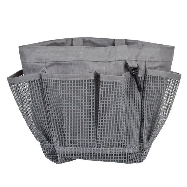 Utopia Alley Portable Mesh Shower Caddy with 6 external pockets and key holder