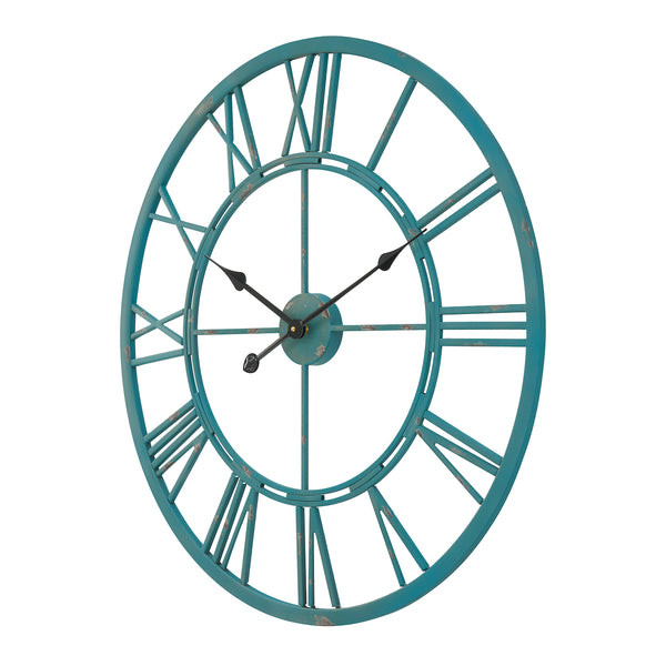 Utopia Alley CL6XX Oversized Roman Round Wall Clock, 27" Diameter