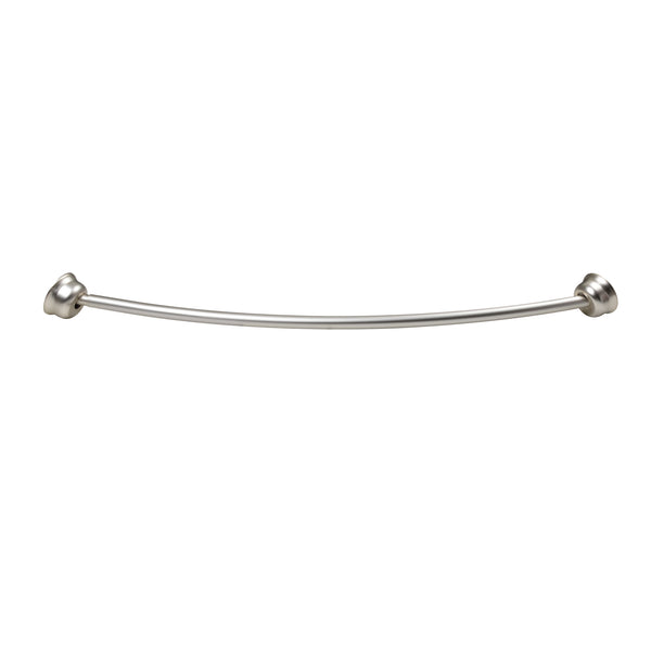 Utopia Alley CR2BN Aluminum Curved Shower Rod, 72", Brushed Nickel