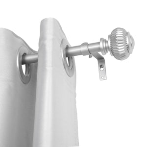 UTOPIA ALLEY D11XX Wall Mounted 3/4 Inch Curtain Rod - Curtain Rods For Windows, Adjustable Drapery Rods, Curtain Rods, Bedroom & Living Room Decorative Curtain Rods, Tapestry Poles