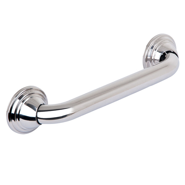 Utopia Alley GB12SS Decorative Shower Safety Grab Bar, 12", Chrome