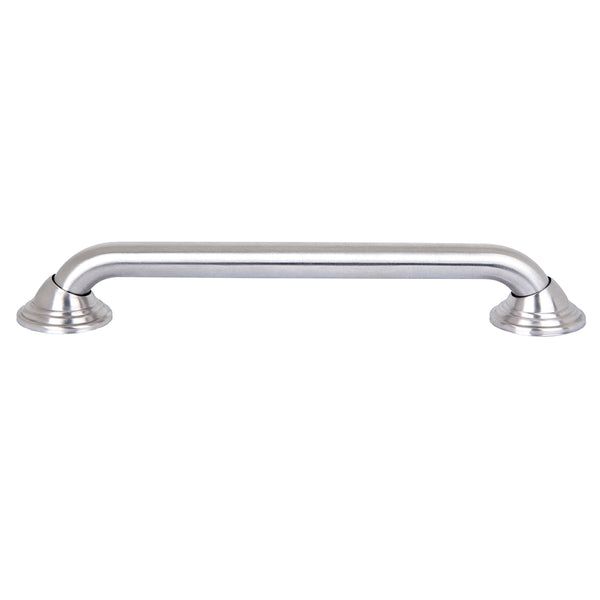 Utopia Alley GB16BN Decorative Shower Safety Grab Bar, 16", Brushed Nickel