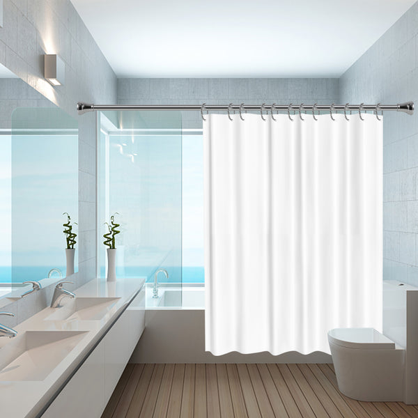 Utopia Alley HK24XX Shower Rings, Oval Shape Shower Curtain Rings for Bathroom, Rustproof Zinc Shower Curtain Hooks Rings, Set of 12