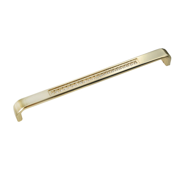 Utopia Alley HW288PLGD021 Gleam Cabinet Pull, 7 1/2" Center to Center, Polished Gold