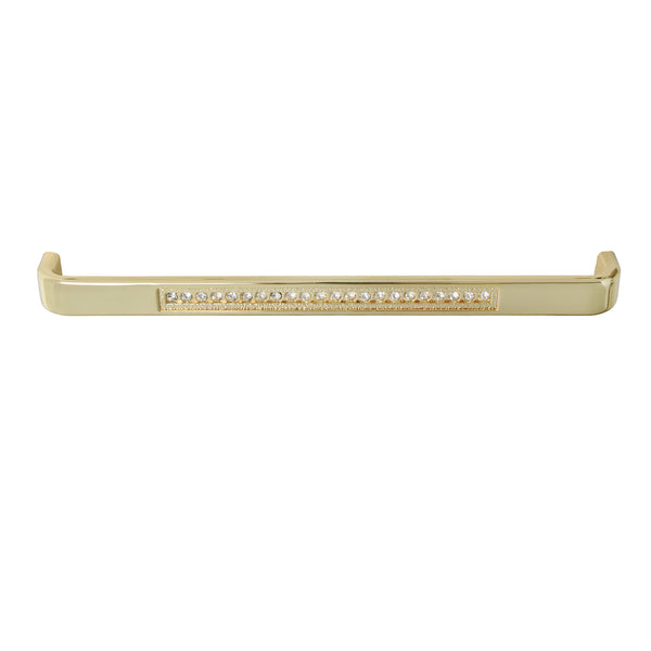 Utopia Alley HW288PLGD021 Gleam Cabinet Pull, 7 1/2" Center to Center, Polished Gold