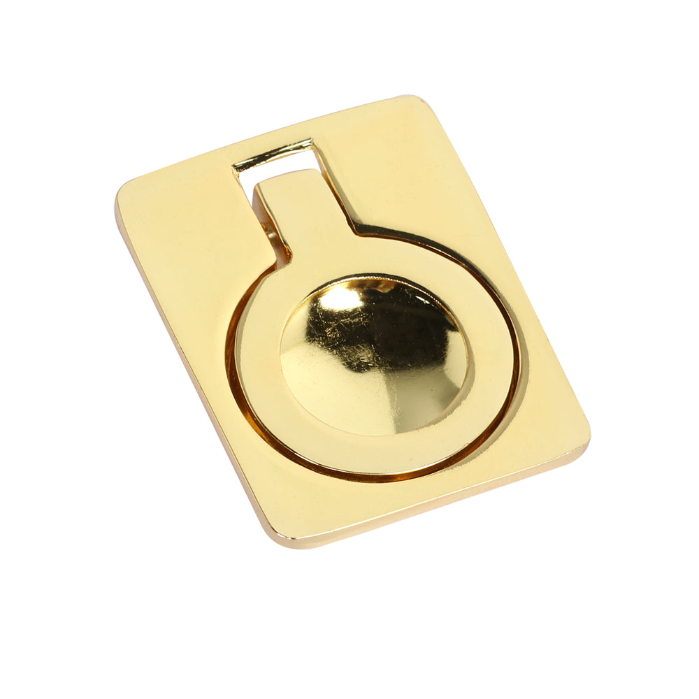 Utopia Alley HW299PLGD021 Kent Drop Ring Cabinet Pull, 1.6", Polished Gold
