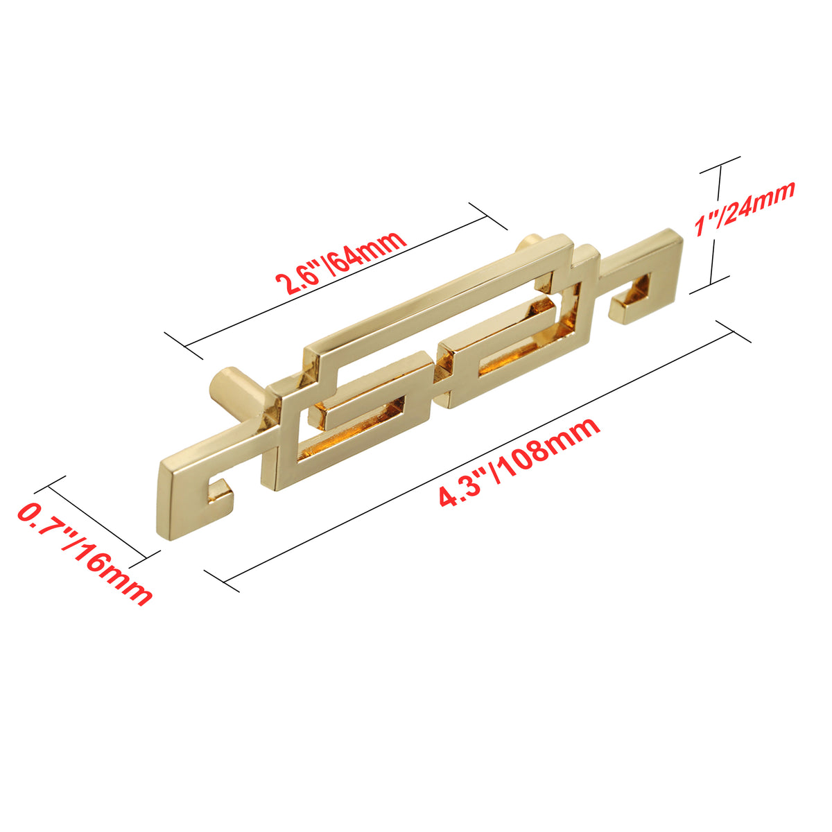 Utopia Alley HW319/384/385/386XX Steffi Cabinet Pull, 2.5