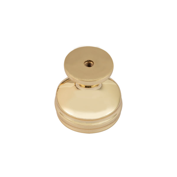 Utopia Alley HW425-429GD Cabinet knob/Pull, Polished Gold, knob/3.75"/5"/6.3"/10" center to center