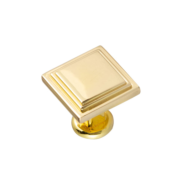 Utopia Alley HW445-448XX Cabinet Knob, Polished Gold/Polished Chrome/Matt Black/Brushed Nickel