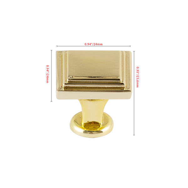 Utopia Alley HW445-448XX Cabinet Knob, Polished Gold/Polished Chrome/Matt Black/Brushed Nickel