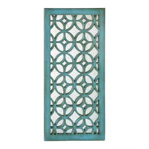 Utopia Alley MR3XX Morocco Distressed Decorative Wood Mirror, 31.5"